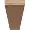 Ekena Millwork 5"W x 30"D x 10"H Thin Concord Rough Cedar Woodgrain TimberThane Corbel, Primed Tan CORUR05X30X10CONRCPR - alternate 4